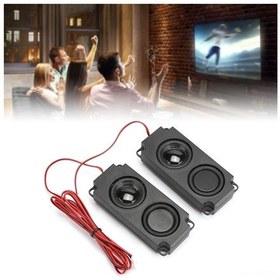 Resim Tenfowee 8ω 5w 40mm Çift Mıknatıslı İç Manyetik Hoparlör, Geniş Frekans Aralığı, Net Ses, Kalın Bas, Dijital Ürünler İçin 2 Adet Diğer 