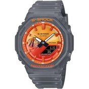 Resim Casio G-shock Ga-2100fls-8a4dr Erkek Kol Saati Gri 