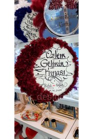 Resim Kınamalzemecim Yeşil gelin tefi, gelin tefi, kina tefi, yeşil gelin defi 