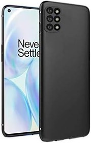 Resim Microcase OnePlus 8T Elektrocase Serisi Kamera Korumalı Silikon Kılıf - Siyah 