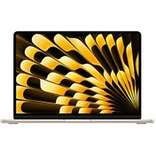 Resim Apple 13” MacBook Air M3 8-Core CPU 8-Core GPU 8GB 256GB SSD Starlight Dizüstü Bilgisayar MRXT3TU/A Apple