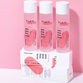 Resim Tiam - AC Fighting AHA BHA PHA Toner (Ölü Deri Arındırıcı ve Geniş Gözenek Önleyici Asitli Peeling Tonik) 180ml 