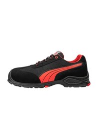 Resim Puma Safety Madrid Low Siyah Alüminyum Burunlu Kaydırmaz Taban S1 Pl Fo Sr İş Ayakkabısı 