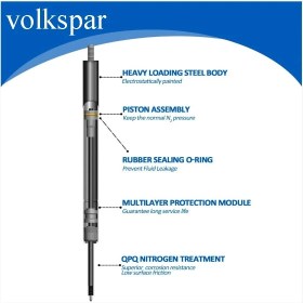Resim Volkspar PASSAT B8 2015-2018 MODEL ARASI UYUMLU 340N MOTOR KAPUTU AMORTİSÖRÜ PİSTONU 