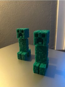 Resim Minecraft Creeper Lego Ve Figür 3 Adet Minecraft 