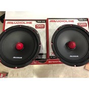 Resim Str-Audioline Ad-88 , Ad-84 Pro 20 cm Çifti 1400 Watt Profosyonel Midrange 