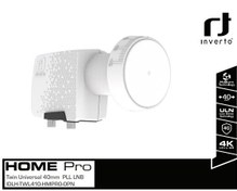 Resim Inverto Home Pro ULN Twin Full HD 4K Uyumlu LNB Inverto