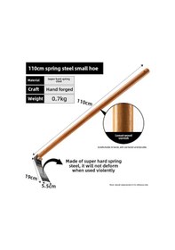 Resim Springsun Çiftlik Ve Bahçe İçin Çelik Toprak Kazıcı, Ot Kaldırıcı, Çiçek-bitki Ekleme Multifonksiyonel Araç 110cm Yay Çeliği Mini Çapa 