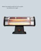 Resim Sessiz Çalışan Quartz Tüp Infrared Isıtıcı 1800w 