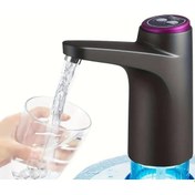Resim Ximistore9 Usb Şarjlı Taşınabilir Su Pompa Dispenseri - Ev Ofis Kamp İçin Otomatik Siyah Siyah 