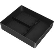 Resim Spibicyy Merkezi Konsol Organizatör Rivian R1T R1S 2022 Kol Dayama Saklama Kutusu Ekleme Tepsisi Ikincil Iç Aksesuarlar, Siyah (Yurt Dışından) 