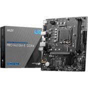 Resim Msı Pro H610M-E Ddr4 3200MHZ M.2 Matx 1700P 