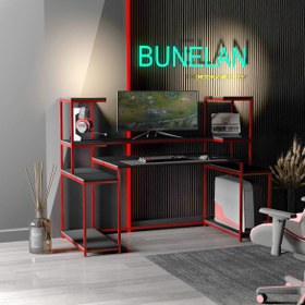 Resim Sulan Oyuncu Masası - Kırmızı 