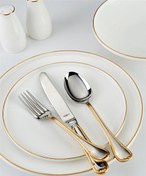 Resim Leggno Chester 6 Kişilik 24 Parça Gold Yemek Takımı CHE1001SET24G 