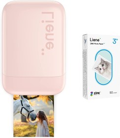 Resim Franco Liene, 2 X 3 Fotoğraf Yazıcısı, 50 Yaprak Çinko Kendinden Yapışkanlı Fotoğraf Kağıdına Sahip 