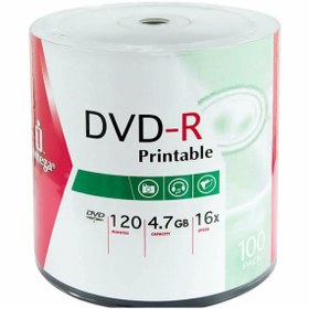 Resim Iomega IDSP100PR DVD-R Printable 16X 4.7 GB Robotik 100'lü Paket 