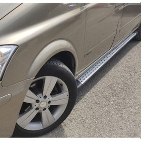 Resim Renault Trafic Uzun Şase Kızılötesi Yan Basamak Alüminyum Gri 273 Cm 2014-2021 