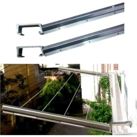 Resim Biotech Balkon Çamaşır Kurutma Askısı 80 x 30 mm 