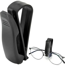 Resim Araç Gözlük Tutucu Klips - Güneşlik Üzerine Takılabilir Askı, Sağlam Klips, Tek Elle Kolay Kullanım | Otomobil, Suv, Kamyon Için Gözlük Saklama Aparatı 