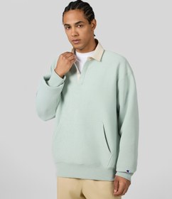 Resim Champion Reverse Weave Core Polo Neck Sweatshirt 