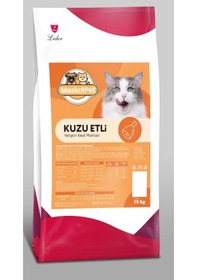 Resim Maskot Kuzu Etli Yetişkin Kedi Maması 15 KG 