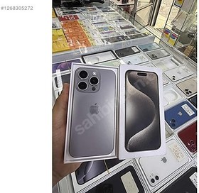 Resim Apple iPhone 15 Pro İkinci El TR | 256 GB | Natürel Titanyum 