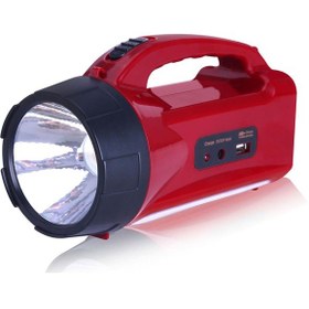 Resim Sunlight Şarjlı Led El Fenerli, Işıldak 