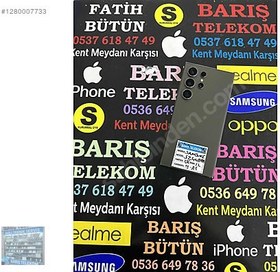 Resim Samsung S24 Ultra İkinci El YD | 256 GB | Siyah 