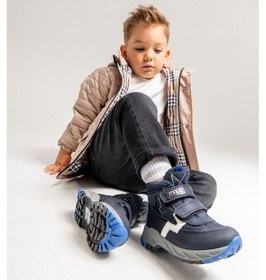 Resim Mnpc Erkek Çocuk Lacivert Hakiki Deri Anatomik Günlük Bot 25k4b11063324 Lacivert 