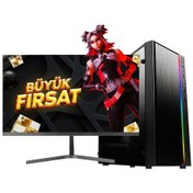 Resim Ramtech Astral KX10-M i5-12400F 32 GB 960 GB SSD 2 GB R5230 24" Dos Masaüstü Bilgisayar 