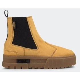 Resim Puma Mayze Chelsea Suede Wn's Kadın Krem Günlük Ayakkabı- Bot 38282904 Hardal Rengi B-203 001 