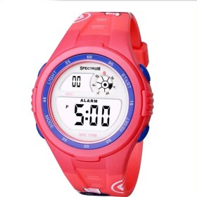 Resim Spectrum Silikon Kordon Su Geçirmez Çocuk-Genç Dijital Kol Saati 2117LK 