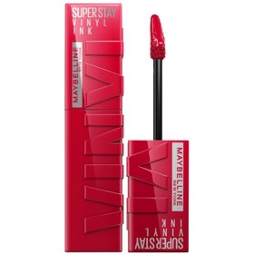 Resim Maybelline New York Super Stay Vinyl Ink Uzun Süre Kalıcı Likit Parlak Ruj - 50 Wicked 