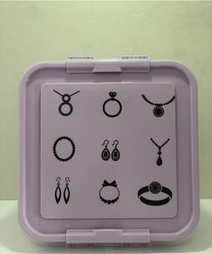 Resim Takı Dikiş Kutusu Saklama Kabı Hobi Kutusu Çok Renkli 