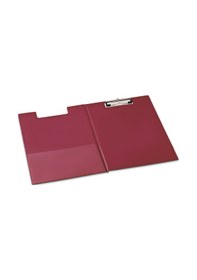 Resim Mas 4104 Pvc Kaplama Kapaklı Sekreterlik Bordo 
