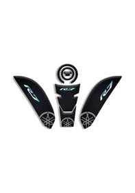 Resim Motosıklet Kaplama Yamaha R6 Tank Pad Set 2021/2024 Uyumlu 04 