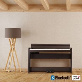 Resim Korg C1 AIR-BR | Korg C1Serisi Dijital Piyano (Kahve) 
