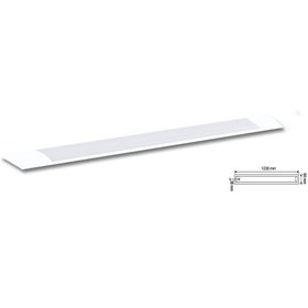 Resim 36w Beyaz Led Bant Armatür 3200k Sarı Işık 2 Adet 