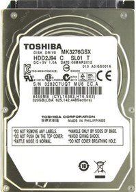 Resim Toshiba Mk3276gsx Sata3 5400rpm 8mb 2.5'' 320gb Notebook Hdd (refurbished) 