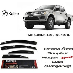 Resim Mitsubishi L-200 Cam Rüzgarlığı Mugen Tip Sunplex 2008-2015 