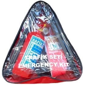 Resim Sahlan Araç Trafik Seti Üçgen Tüv Türk Uyumlu 