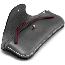 Resim Ca-Leather Hakiki Deriden El Yapımı Gözlük Kılıfı 