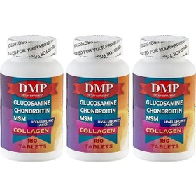 Resim Dmp Glucosamine Chondroitin Msm Hyaluronic Acid Collagen 3 x 180 Tablet 