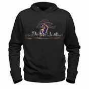 Resim Alfa Tshirt Kobe Bryant Tasarımlı Resimli Çocuk Siyah Sweatshirt 