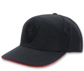 Resim PUMA Scuderia Ferrari Sportswear Style Low Curve Cap SİYAH 02348601 