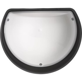 Resim Horoz Aqua Yarımay Siyah Gövde Renkli Mikrosensörlü E27 Duylu Nemli Yer 