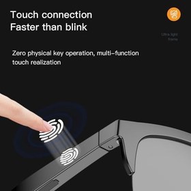 Resim AI Çevirmen Erkek Ve Kadınlar İçin Akıllı Gözlük, IP65 Su Geçirmez Bluetooth V5.4 144 Dil Gerçek Zamanlı Çeviri Seyahat İşleri Için Mikrofon Ve Hoparlörlerle Akıllı Güneş Gözlüğü 