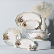 Resim Jumbo Daphne 12 Kişilik 60 Parça Bone Yemek Takımı 