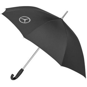 Resim Mercedes Benz Bastonlu Şemsiye Siyah 