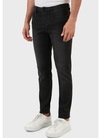 Resim Emporio Armani Erkek Kot Pantolon 8N1J11 1Dhdz 0006 Siyah 